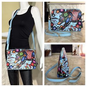 NWT John Rombough Bear Vegan Leather Purse Indigenous Artist